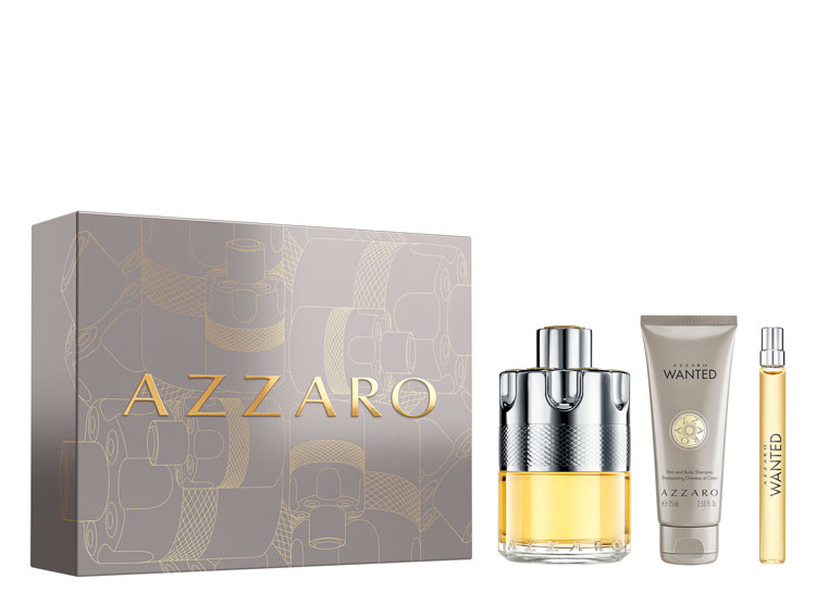 SET AZZARO WANTED 100 ML  +  75 ML  +  10 ML EDT