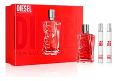 SET DIESEL RED PARFUM 100ML + 10 + 10ML